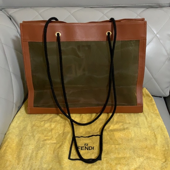 FENDI Mesh Shopper Bag - Picture 2 of 16